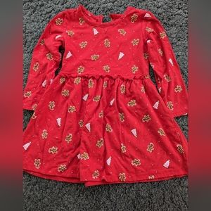 George 3T Christmas T-shirt dress